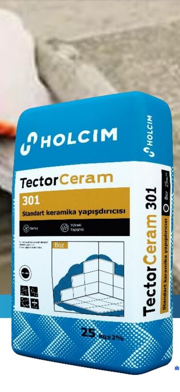 Sement: Holcim Sement, M-400, A-klass, Kredit var, Pulsuz çatdırılma — 10