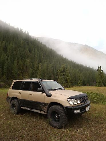 Унаа: Lexus LX: 2000 г., 4.7 л, Автомат, Газ, Жол тандабас — 4