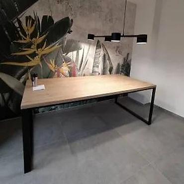 forma ideale hana ormar: TRPEZARIJSKI STO MODEL RX04 | Izrada nameštaja po meri Drvo&metal — 10