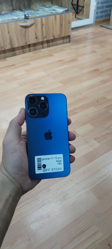 Apple iPhone: IPhone 11, 64 GB, Black Titanium, Face ID