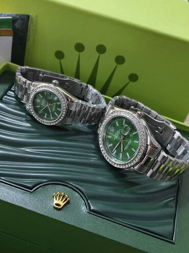 watch 6: 🔥Rolex 💰Qiymət: 119 AZN ✅️Kişi və qadın üçün.İkisi birlikdə 119 AZN