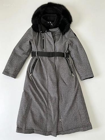 lagerfeld: Пуховик, Длинная модель, Германия, С поясом, S, M — 5