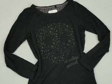 czarna bluzka cekinowa: Bluzka, Cool Club, 13 lat, 152-158 cm, stan - Dobry