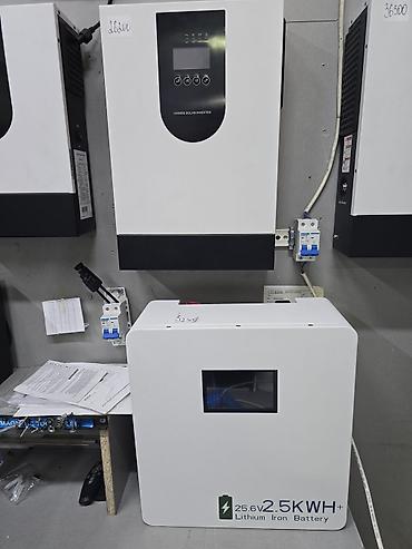 Гибридный солнечный инвертор 4.0 kW (24 V) + аккумуляторный модуль