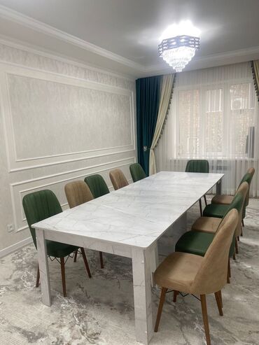 мебель зал: Для зала Стол, цвет - Белый, Новый