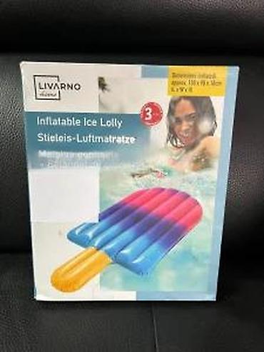 Bazeni i oprema: Naduvljivi dušek za bazen – „Ice Lolly“ - Brend: Livarno Home - — 7