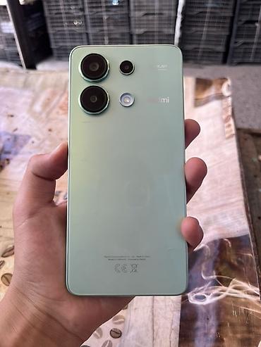 мини диктофон: Redmi, Redmi Note 13, Б/у, 256 ГБ, цвет - Зеленый, 2 SIM — 2