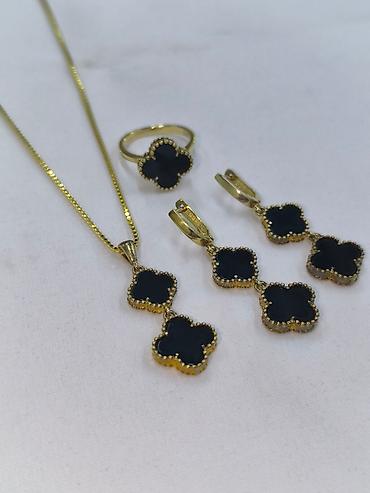 Серебряные наборы украшений: Набор украшений, Проба 925, Женские, Новый — 11