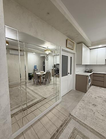 аламединский рынок: 2 комнаты, 62 м², Аламедин-1 мкр Элитка, 9 этаж, Евроремонт — 10