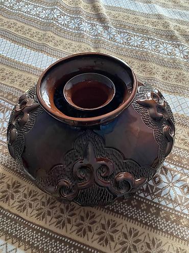 1980: Ваза (сосуд ) керамическая. 1970 г. - 1980 г — 3