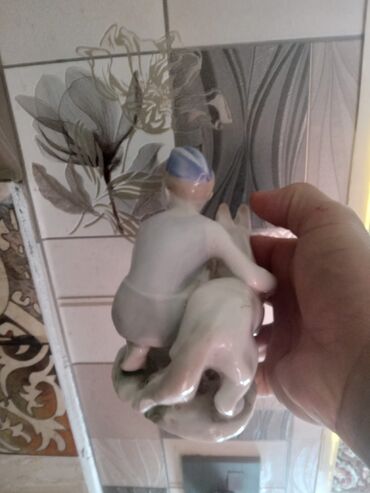 Fiqurlar: Fiqur, Keramika, rəng - Mavi — 4