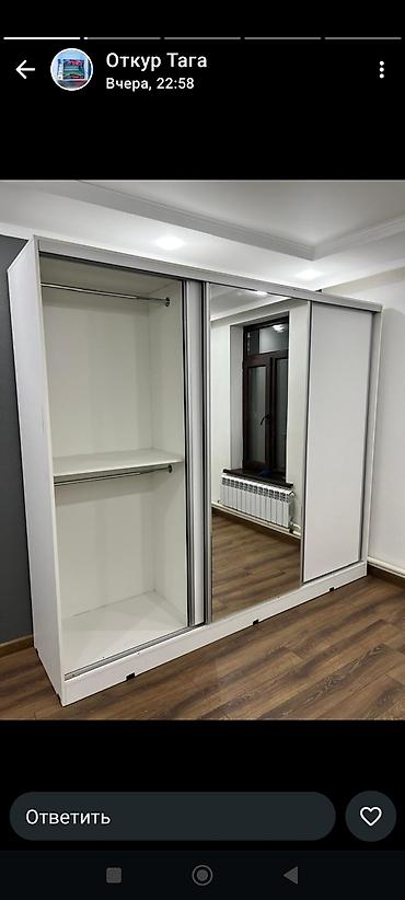 Шифоньеры, шкафы для одежды: Шифоньер, шкаф для одежды, Прямой, ЛДСП — 13