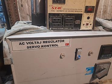 ucuz mal: Gucu 10 kva nol faza giriş 150 v,cixiş 220v elektron beyin, servo — 2