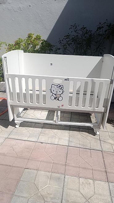 Ev və bağ: Uşaq beşiyi – “Baby Mood” brendi - Rəng: ağ - Material: taxta — 1