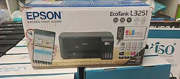 маленький принтер купить: Epson EcoTank L3251 çoxfunksiyalı printer - Çap/Skanner/Kopya — 7