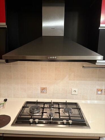 eurolux qaz pliteleri: Plitə Siemens, Qazlı, Stolüstü, 4 gözlü, İşlənmiş