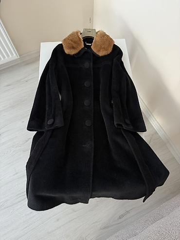 Шубы: Шуба, Альпака, Длинная модель, Италия, S, M — 1