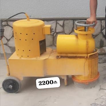 шлифовка пола: 2200₼ stanok təcili satılır tamet daşları, beton, mermer, çay daşı — 1