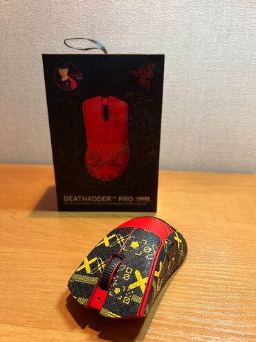 мышка для компа: Продаю Razer Deathadder v3 PRO Faker edition. Мышь в отличном