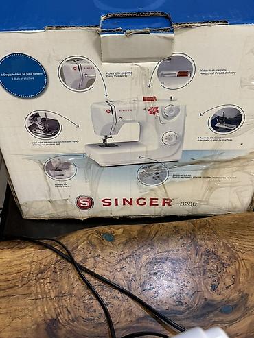 Məişət texnikası: Singer 8280 tikiş maşını - Model: Singer 8280 - Elektriklə işləyən — 3