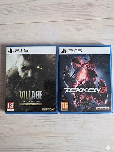 Продаю или меняю диски: Resident evil Village - 1800 сом Tekken 8 -