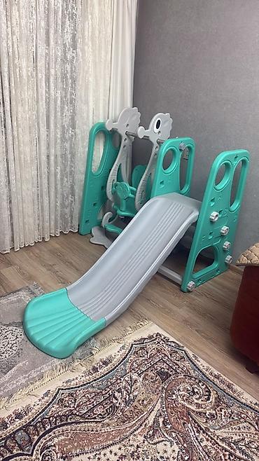 mansard evler: Uşaq üçün çoxfunksiyalı ev tipli oyun komplekti. Ela — 1
