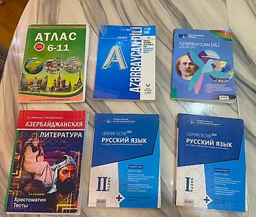 Kitablar və jurnallar: Dərslik və test topluları dəsti Məzmun: - Azərbaycan tarixi: 6-cı — 2