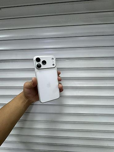 iphone air 17: IPhone 17 Pro Max, Б/у, 256 ГБ, Белый, Чехол, Коробка, 93 % — 4