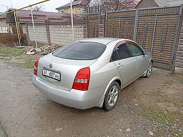 Nissan: Nissan Primera: 2002 г., 2 л, Автомат, Бензин, Седан — 1