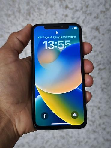 interlok tikis masini: IPhone X, Space Gray, Face ID — 2