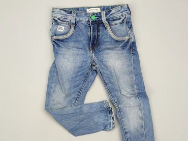 jeansy wide leg reserved: Spodnie jeansowe, Reserved, 2-3 lat, 98, stan - Dobry