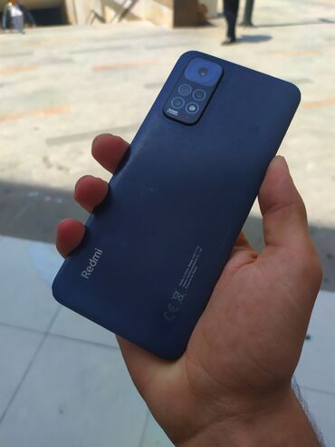redmi note 1: Redmi Note 11, 128 ГБ, цвет - Синий, Сенсорный