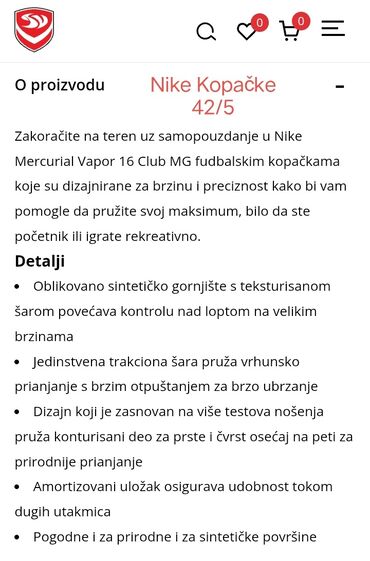 Ostali proizvodi za sport i razonodu: 100% ORIGINAL® "NIKE PROFESIONALNE GOLMANSKE RUKAVICE"® — 11