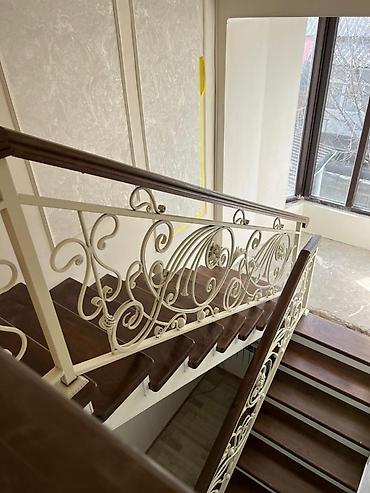 Металлические лестницы: Металлическая лестница Для дома, Форма лестницы: Прямая, Стиль: Лофт — 13