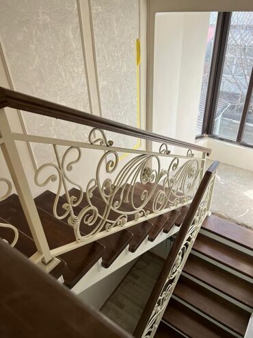 Бетонные лестницы: Бетонная лестница Для дома, Форма лестницы: Прямая, Стиль: Лофт — 14