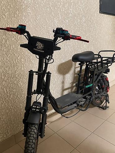 jet sky: Электровелосипед TORUGER (Monster) — 2 аккумулятора, до 50 км/ч, запас — 1