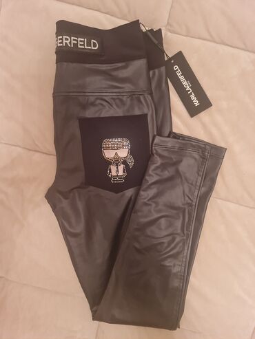 Pantalone: S (EU 36), Normalan struk, Ravne nogavice — 3