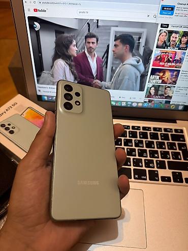 samsung a73 5g: Samsung Galaxy A73 5G, rəng - Yaşıl, Barmaq izi — 7