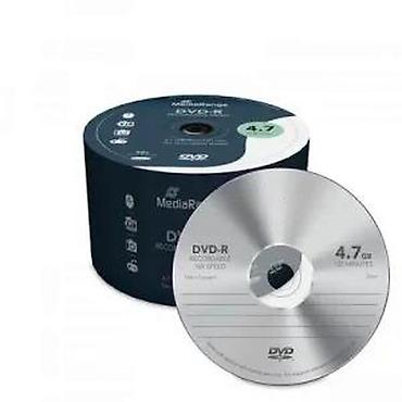 Kasete, CD i DVD: DVD-R mediji 4.7 GB (120 min), spindle pakovanje - Tip: DVD-R — 13