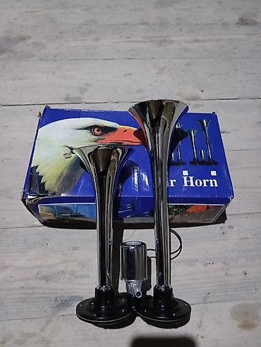 hava pompası: İki borulu hava siqnalı (air horn) - Gərginlik: 12V/24V (etiketdə — 4