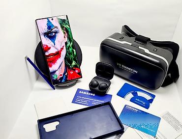 Samsung: Samsung Note 10 Plus, Б/у, 512 ГБ, цвет - Синий, 1 SIM, 2 SIM, eSIM — 16