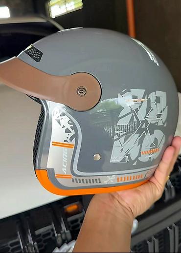 vojni sator: Moto kaciga sa vizirom – univerzalna veličina Moderna i lagana moto — 4