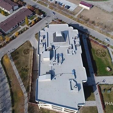 Чатырдын үстүн жабууга арналган материалдар: Геомембрана, ПВХ мембрана, плантер, паро-ветропленки!!! Выезд и замер — 4