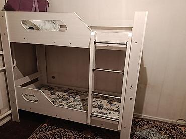 детский кровать для садика: Двухъярусная детская кровать из светлого ЛДСП. Особенности: - Два — 4