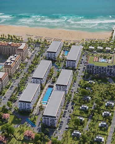Квартиры: Пос. Нардаран, Студия, Новостройка, 48 м² — 1