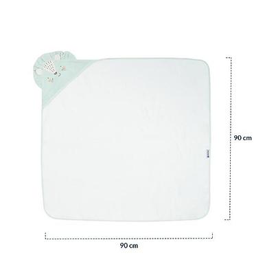postamenti: KikkaBoo Peškir sa kapuljačom 90x90 cm – Jungle King (Šifra: KKB1) - — 3