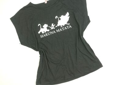 tanie t shirty damskie plus size: Women`s T-shirt, Size XL (EU 42)
