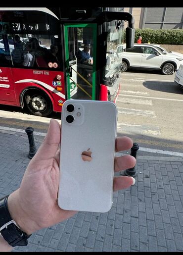 nokia 6100 satilir: IPhone 11, 128 GB, Ağ, Zəmanət, Face ID, Sənədlərlə