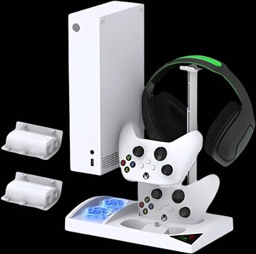 Xbox 360 & Xbox: GameStop konsol komputer tam dəst komplekt dayanacaq charger kuler — 9