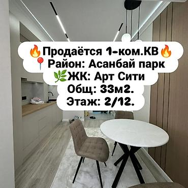 Продажа квартир: 1 комната, 33 м², Элитка, 2 этаж, Дизайнерский ремонт — 1